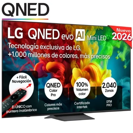 Televisor LG QNED 55QNED83B6A 55"/ Ultra HD 4K/ Smart TV/ WiFi