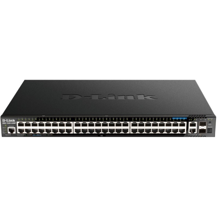 D-LINK Gestionable DGS-1520-52MP/E 52 Puertos/ RJ-45 2.5Gbps/ SFP/ POE