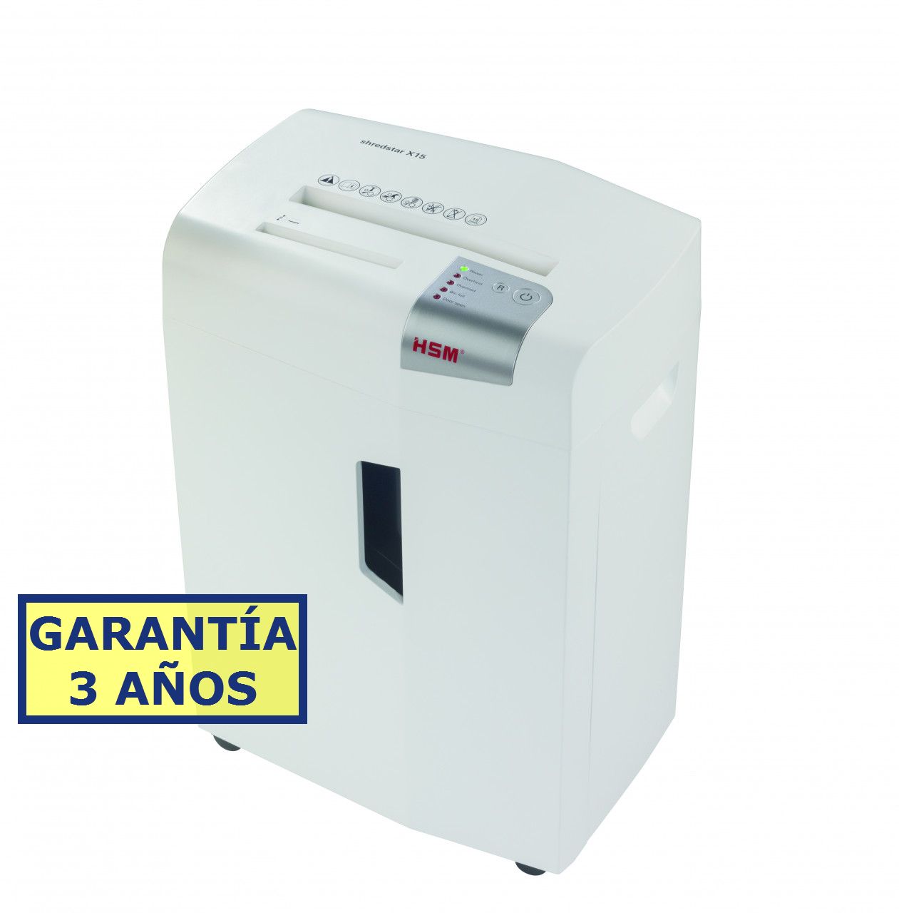 Hsm Destructora de documentos shredstar X15 P-4 4x37 230V/50Hz Eu
