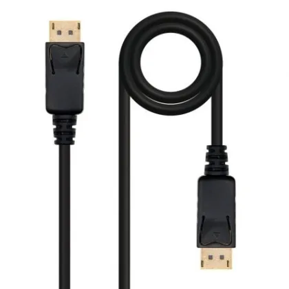 Cable 1.2 Nanocable 10.15.2301/ DISPLAYPORT Macho - DISPLAYPORT Macho/ 1m Negro – DisplayPort