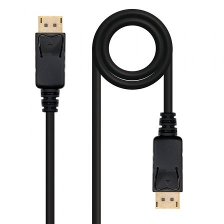 Nanocable 1.2 10.15.2303/ DISPLAYPORT Macho - DISPLAYPORT Macho/ 3m Negro – DisplayPort