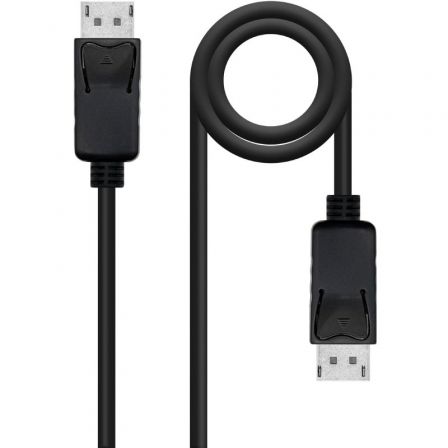 NANOCABLE CABLE DISPLAYPORT 1.4 CCS, DP/M-DP/M, NEGRO, 1.0 M
