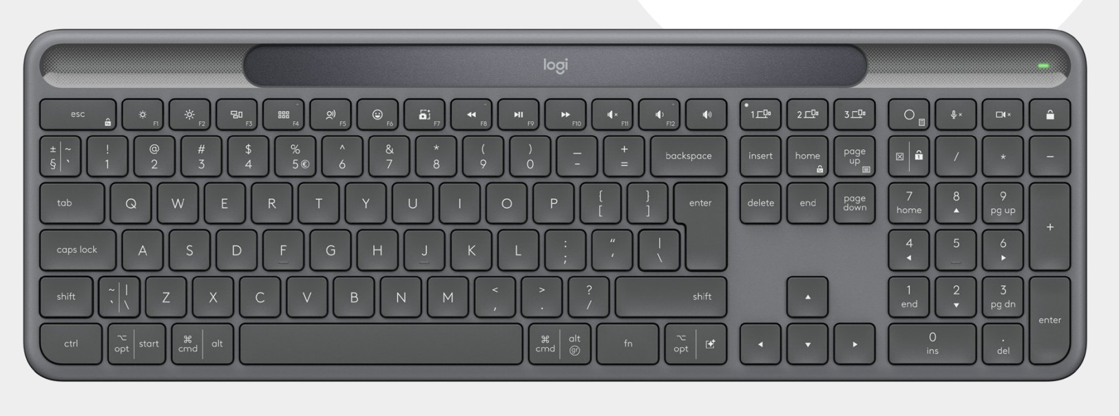 LOGITECH Teclado SIGNATURE SLIM SOLAR+ K980 inalambrico