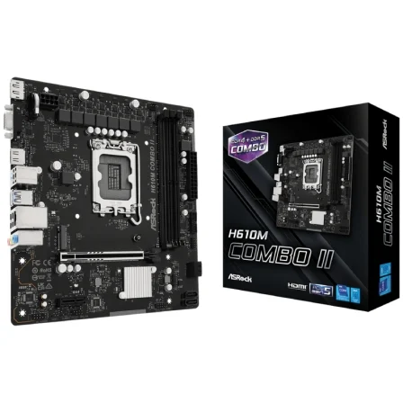 Asrock H610M Combo Ii Socket 1700/ DDR4/ DDR5/ PCIe 5.0/ Micro Atx