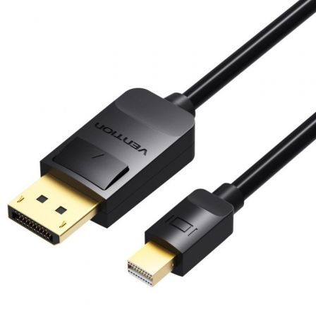 Vention Haabi/ Mini DISPLAYPORT Macho - DISPLAYPORT Macho/ 3m Negro – DisplayPort