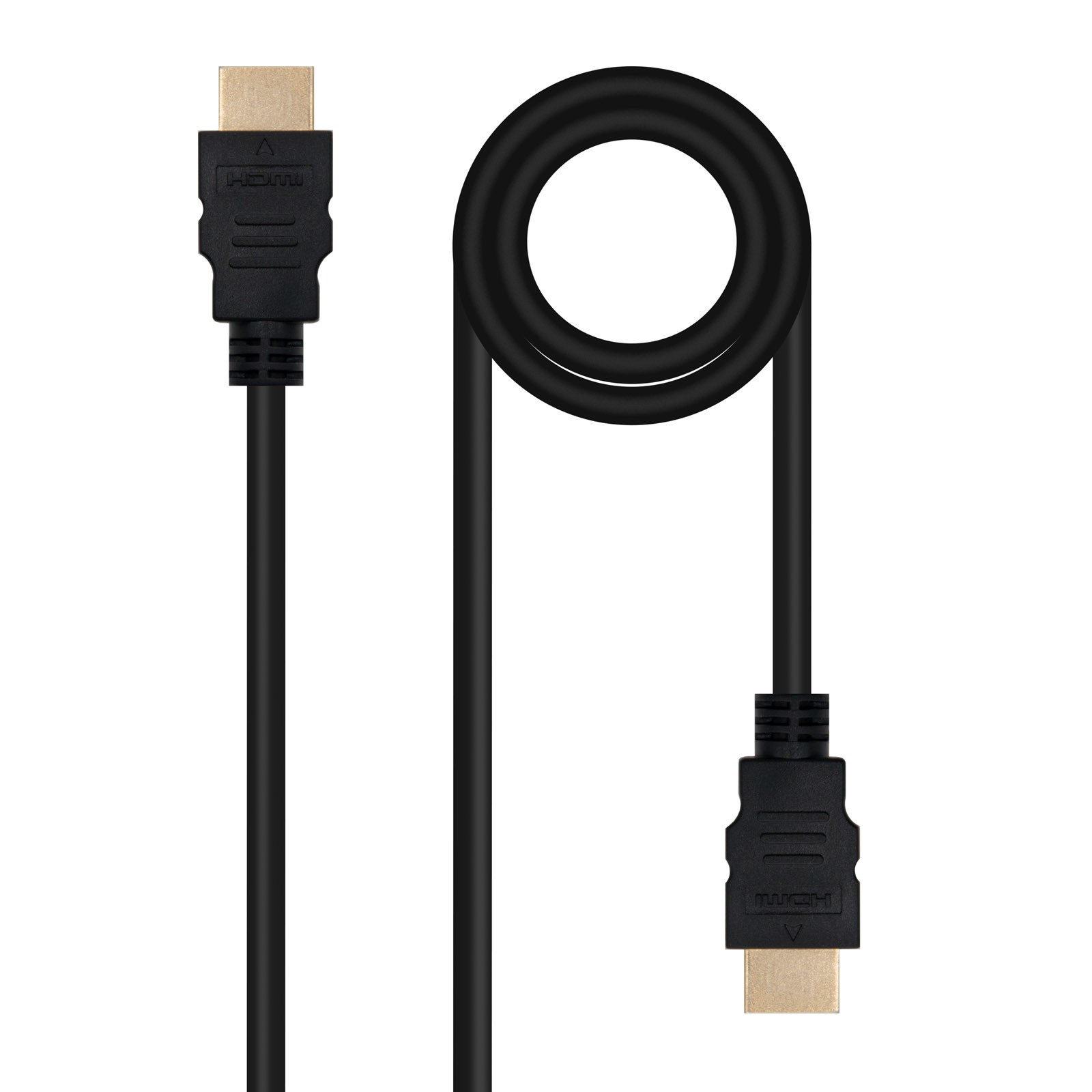 NANOCABLE Cable HDMI V2.0 4K@60Hz 18Gbps A/M-A/M, 1.5 m, Negro, 1,5 m, HDMI tipo A (Estandar), HDMI tipo A (Estandar), 3D, 18 Gbit/s, Negro