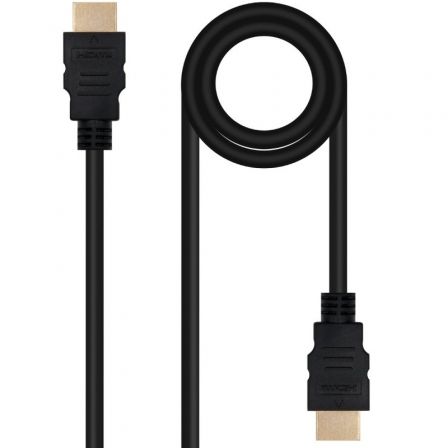 Nanocable 2.0 10.15.3810/ HDMI Macho - HDMI Macho/ 10m Negro – HDMI