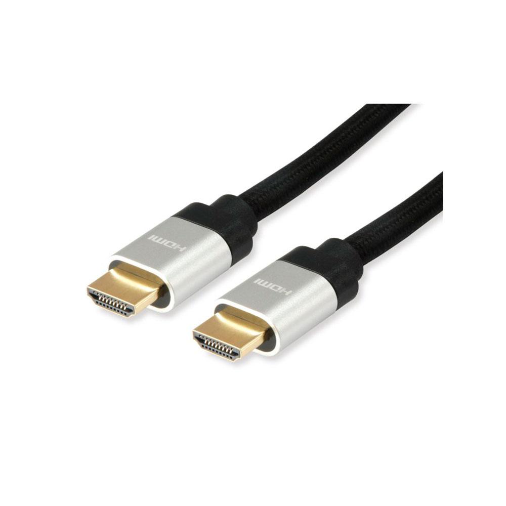 Cable HDMI 2.1 M/M / 3 metros / 8K 60hz / Mallado / Equip / 119382