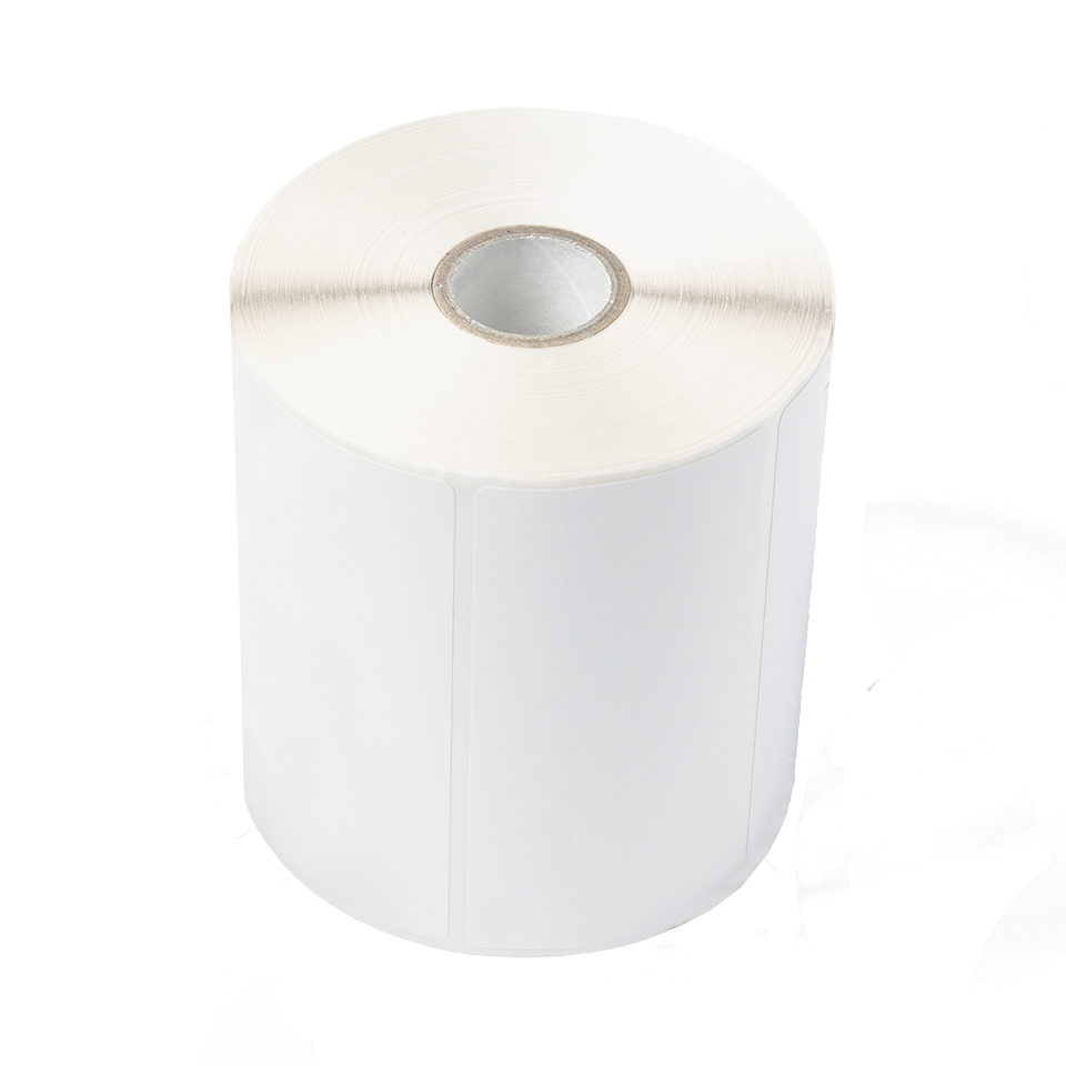 BROTHER Caja de 6 Rollos de etiquetas pre cortadas 102 x 74 mm con recubrimiento (1100 etiquetas)
