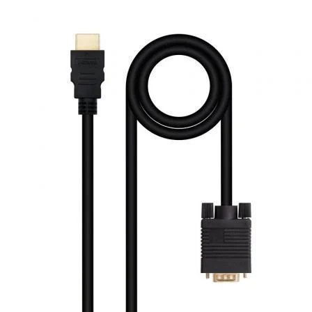 Cable Conversor Nanocable 10.15.4348 Negro – HDMI / VGA