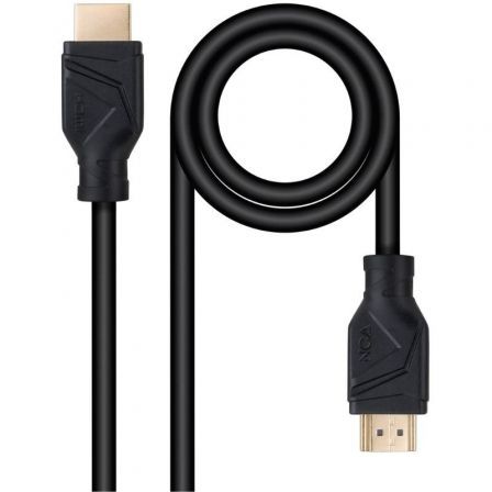 Cable 2.1 Nanocable 10.15.8302/ HDMI Macho - HDMI Macho/ 2m Negro – HDMI