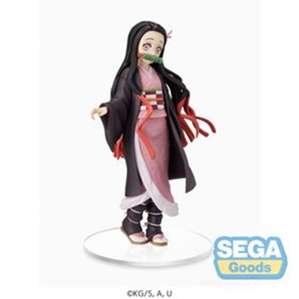 Figura sega demon slayer kimetsu no yaiba nezuko kamado sibling bond version 19cm
