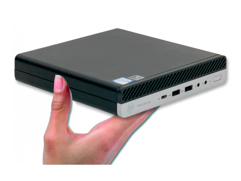 HP ProDesk 600 G5 Mini-Impecable Mini | Reacondicionado | Core i5 2.2GHz | 16 GB RAM | 256 GB SSD M2