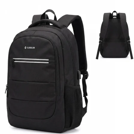 Subblim Mochila City Plus 26L Backpack para Portátiles hasta 16"/ Puerto USB/ Repelente al…