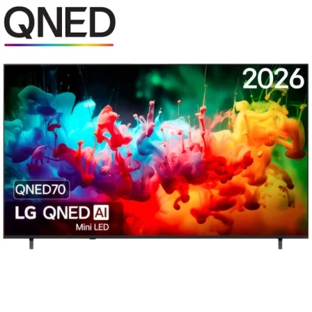 Televisor LG QNED evo AI QNED72 Mini LED 55QNED72B6B 55"/ Ultra HD 4K/ Smart TV/ WiFi