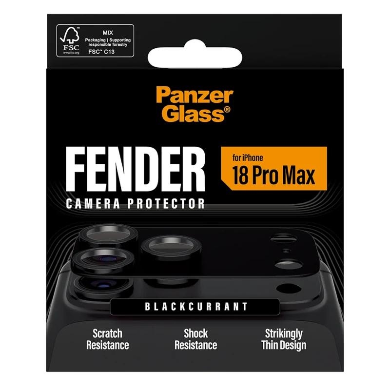 PanzerGlass Fender Camera Prot iPh 18ProMax Black
