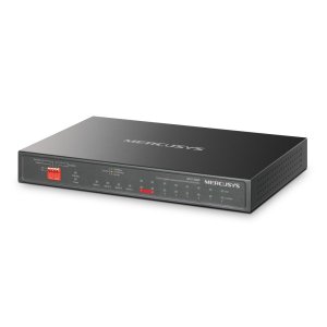 ÷ Switch no gestionable mercusys ms112gmp 12p 10xgb lan 2xsfp 8xpoe+ 110w carcasa metalica