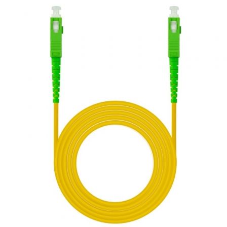 Cable de Fibra Óptica G657A2 Nanocable 10.20.0020/ Lszh/ 20m Amarillo