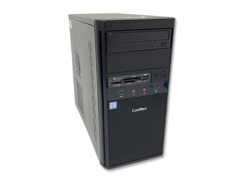 Clonico CoolBox i7 7ª Torre | Reacondicionado | Core i7 3.6GHz | 16 GB RAM | 512 GB SSD