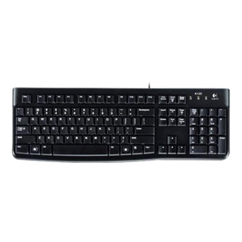 Teclado logitech k120 usb negro aleman