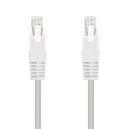 Cable de Red RJ45 UTP Nanocable 10.20.0400-L25-W Cat.6/ 25cm/ Blanco