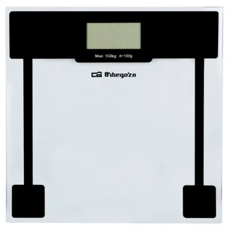 Báscula de Baño Orbegozo PB 2210/ Hasta 150kg/ Cristal