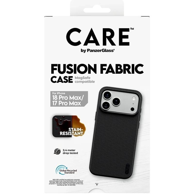 Care FusionFabricCase Black MagSafe iP 18PrM 17PrM
