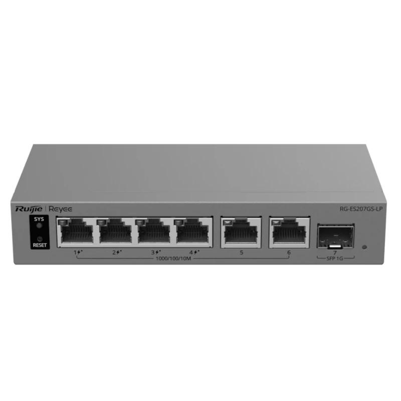 Ruijie Networks Reyee RG-ES207GS-LP Cloud 4P POE + 2P 1G +