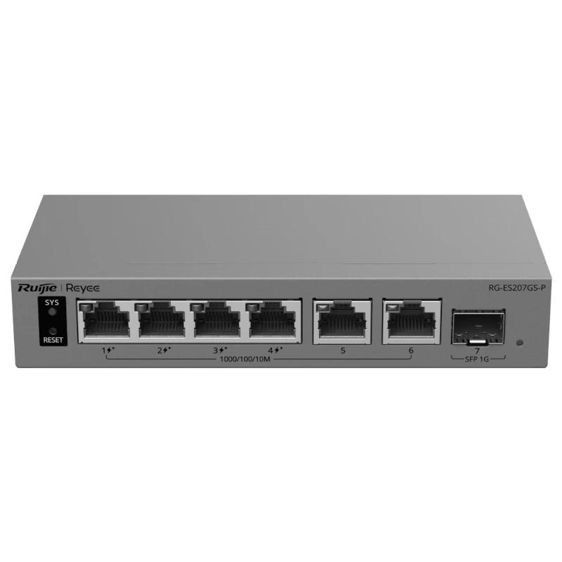 Ruijie Networks Reyee RG-ES207GS-P Cloud 4P POE + 2P 1G + 1