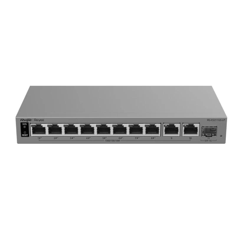 Ruijie Networks Reyee RG-ES211GS-LP Cloud 8P POE + 2P 1G +