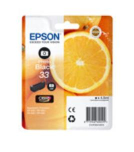 ÷ Tinta original epson t3341 negro c13t33414010 4.5ml