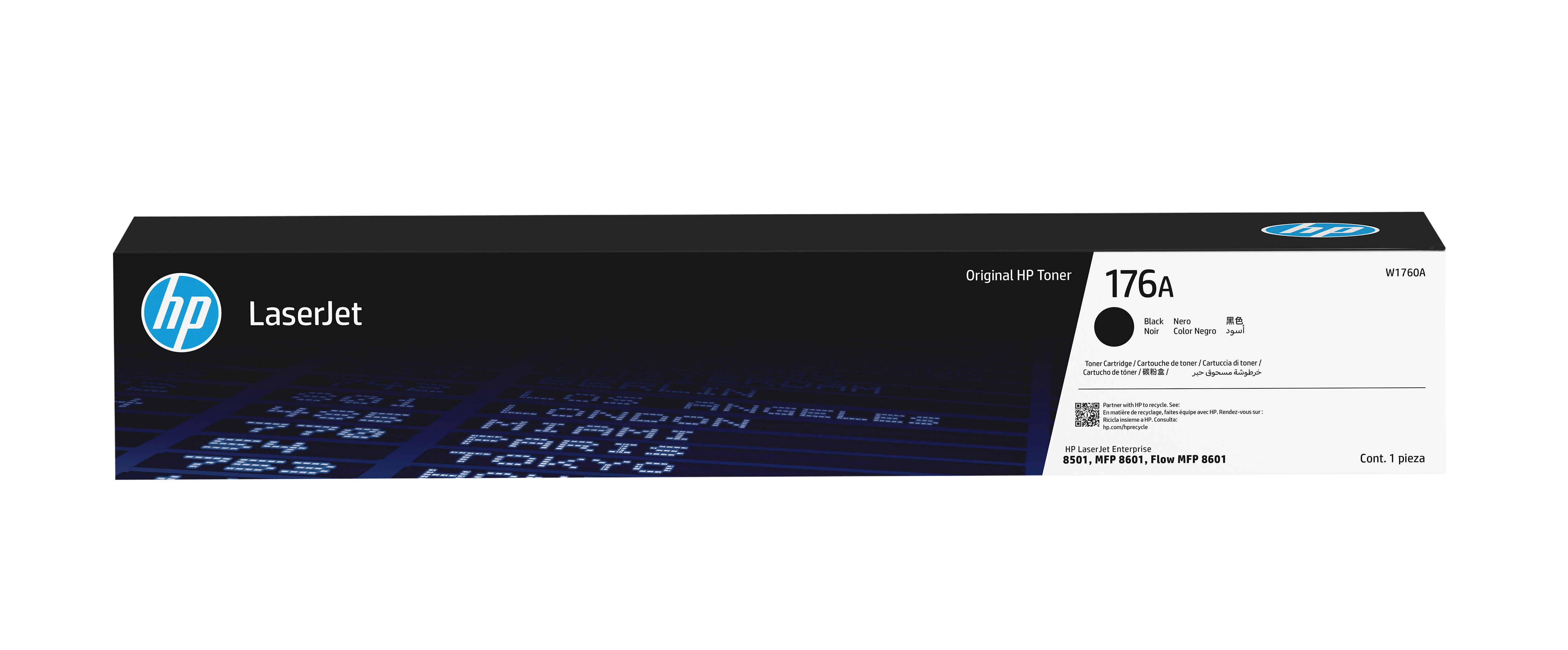 HP Toner 176A negro