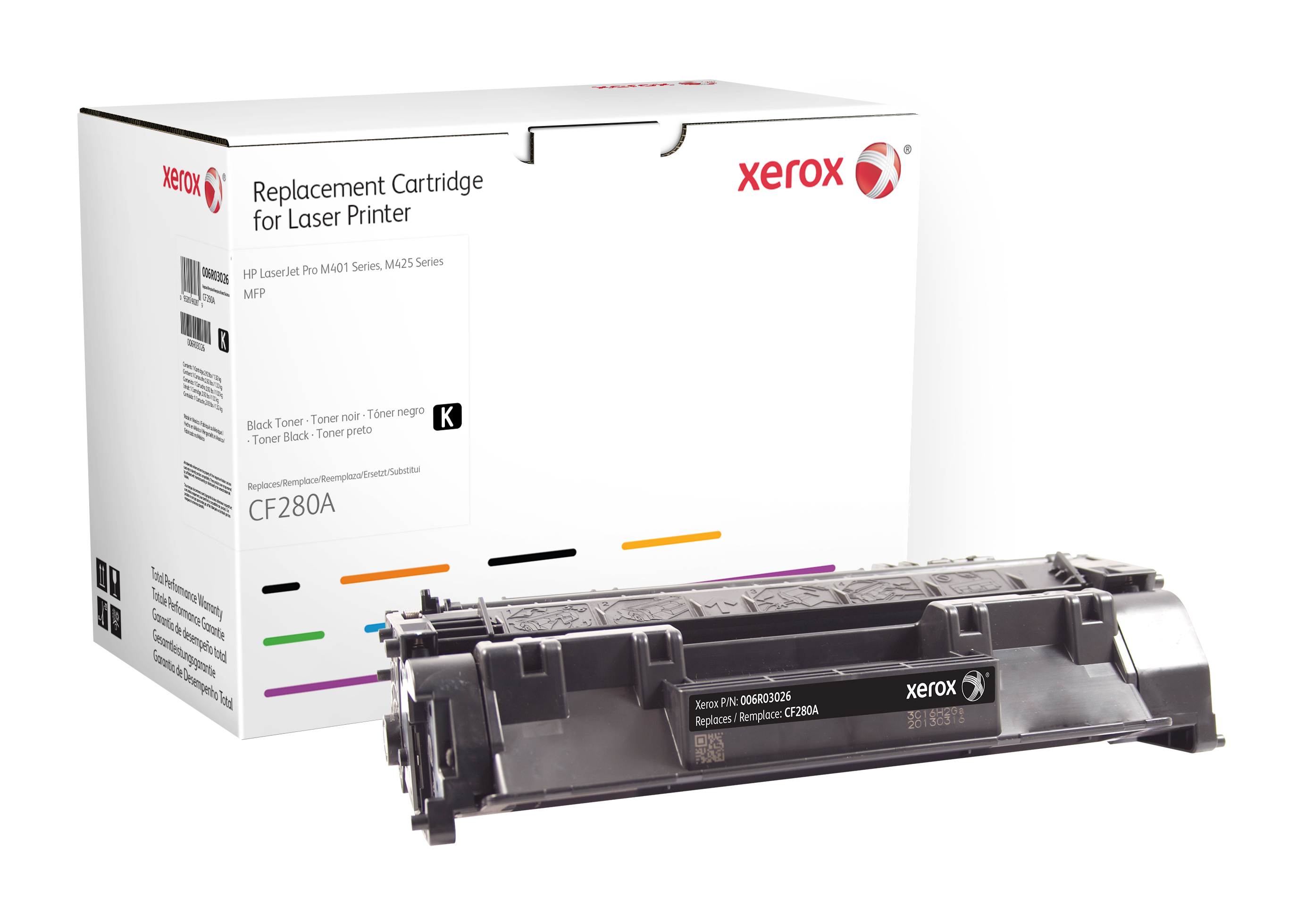 XEROX Everyday Remanufactured Toner para HP 80A (CF280A), Standard Capacity