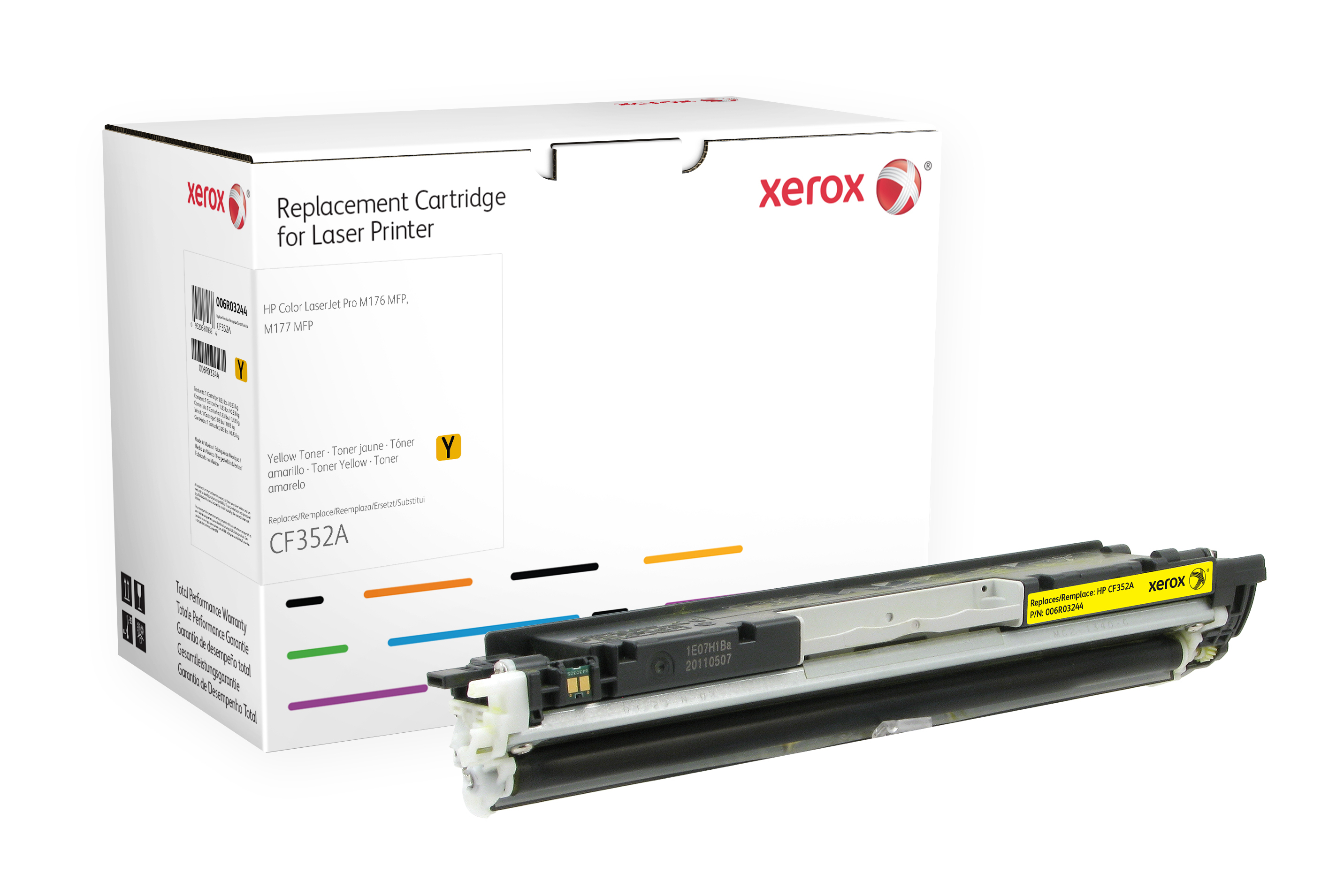 XEROX Everyday Remanufactured Toner para HP 130A (CF352A), Standard Capacity