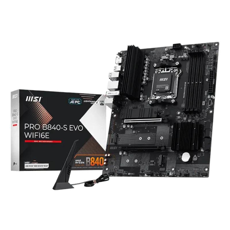 MSI Placa Base PRO B840-S EVO WIFI6E DDR5 mATX