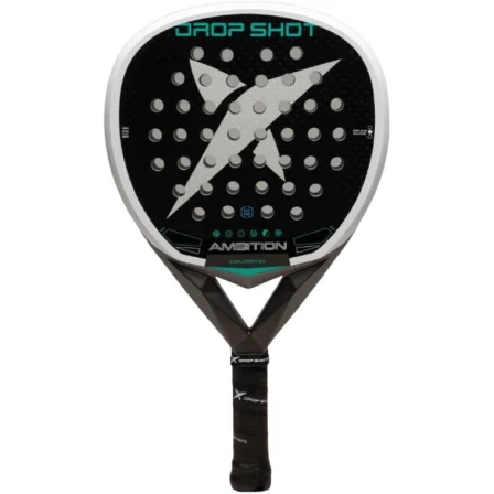 Pala de Pádel Drop Shot Explorer 9.0 2026/ Negra y Blanca