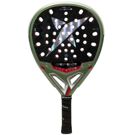 Pala de Pádel Drop Shot Prime Attack (Jon Sanz)/ Verde y Negra