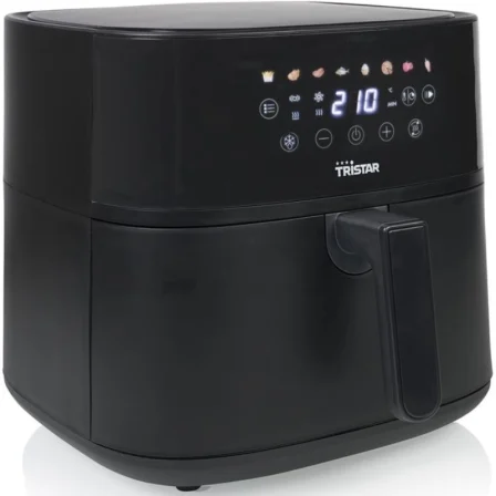 Freidora por Aire Airfryer / Sin Aceite Tristar FR-9071 Digital/ 2000W/ Capacidad 8L
