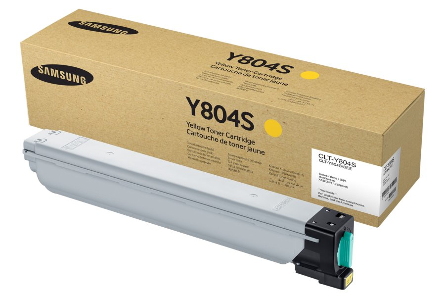 ÷ Tóner original samsung clt-y804s amarillo 15.000 páginas