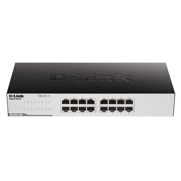 ÷ Switch no gestionable d-link go-sw-16g 16p giga sobremesa / rack