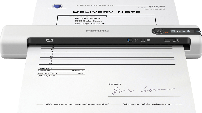 EPSON escaner portatil WorkForce DS-80W