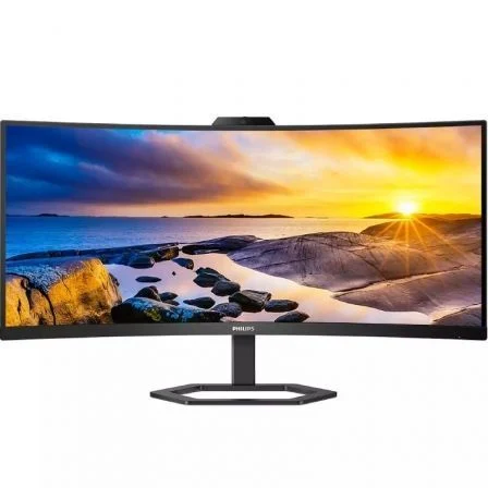 Philips Profesional Ultrapanorámico Curvo 34E1C5600HE 34"/ Wqhd/ Webcam/ Multimedia/… Negro