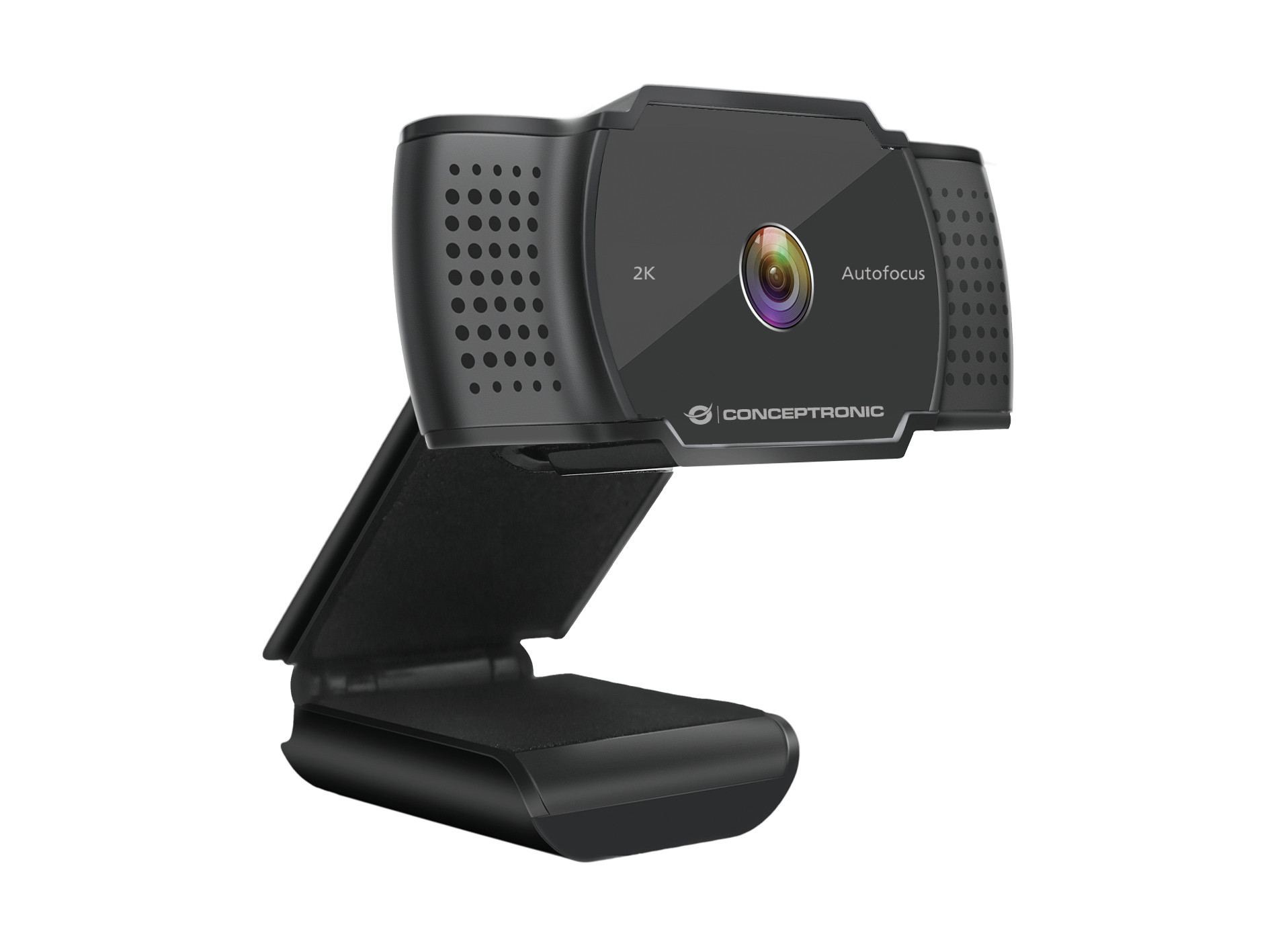 Conceptronic Camara web AMDIS02B 2K Super HD con enfoque automatico y microfono AMDIS02B 2K…