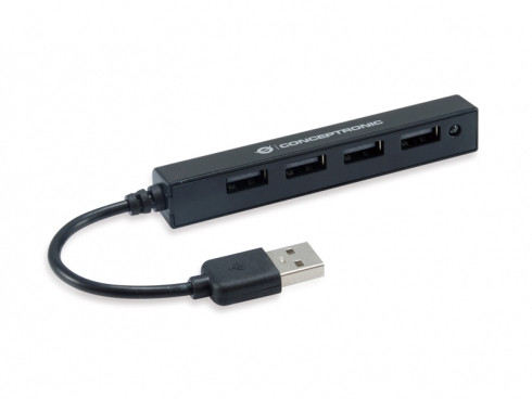 Conceptronic Hub USB 2.0 de 4 puertos Hubbies Hubbies 4-Port USB 2.0 Hub