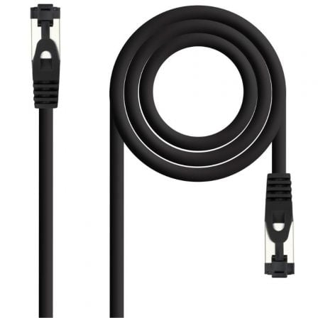 Cable de Red RJ45 SSTP Nanocable 10.20.2010-BK Cat.8.1/ 10m/ Negro