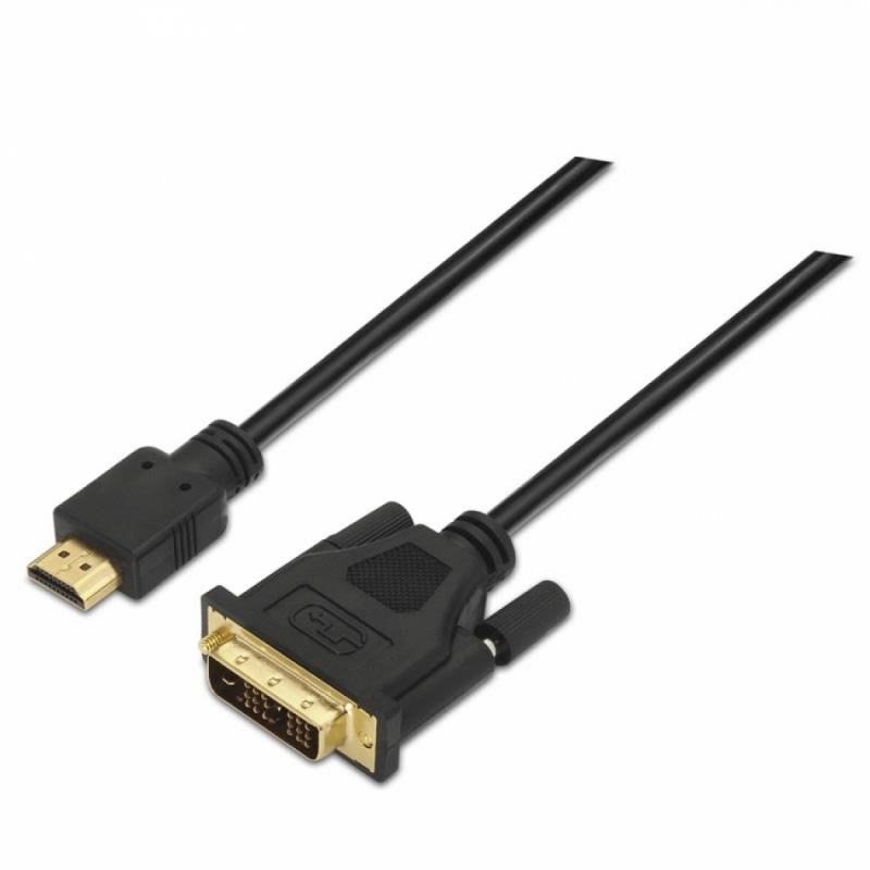 Cable HDMI Nanocable 10.15.0502/ DVI Macho - HDMI Macho/ 1.8m/ Negro