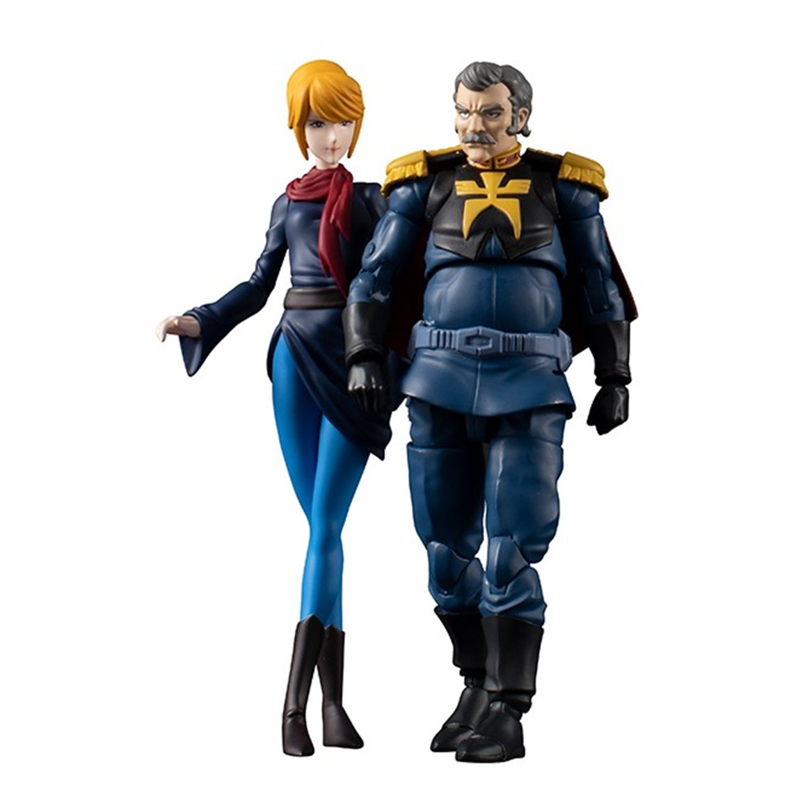 Megahouse Figuras g.m.g mobilesuit gundam principality of zeon army 07 ramba ral & crowley…