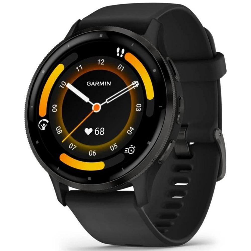 Garmin venu 3 - smartwatch premium con GPS - amoled - funciónes avanzadas de salud y forma… negro