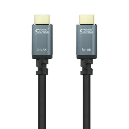 Cable 2.1 Nanocable 10.15.8002/ HDMI Macho - HDMI Macho/ 2m Negro – HDMI