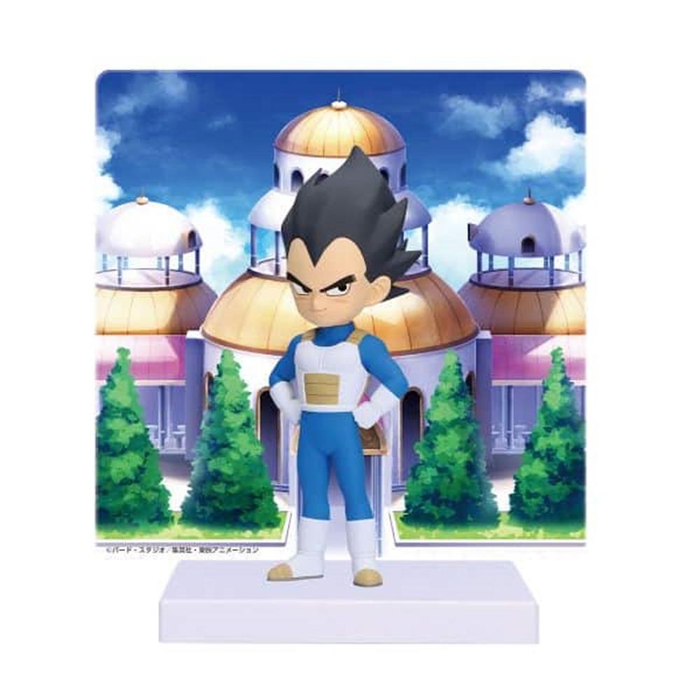 Banpresto Figura dragon ball daima vegeta con panel 9cm